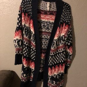 Knitted Long cardigan